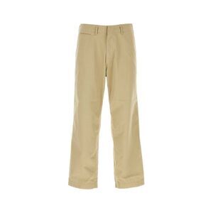 Nanamica Men Beige Cotton Blend Pant